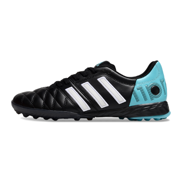 Botas de fútbol Adidas Adipure 11Pro Turf TF negras y azules