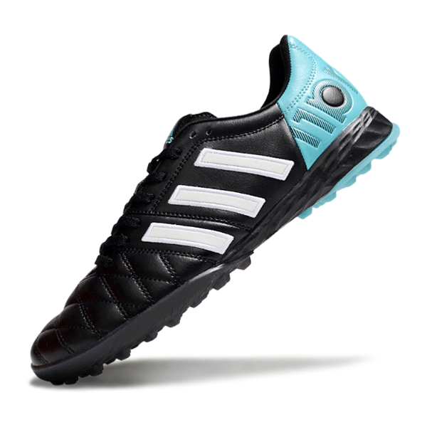 Botas de fútbol Adidas Adipure 11Pro Turf TF negras y azules