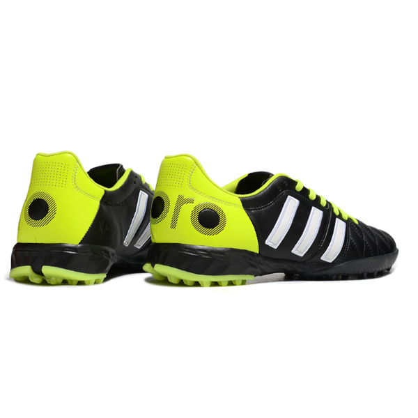 Botas de fútbol Adidas Adipure 11Pro Turf TF negras y verdes
