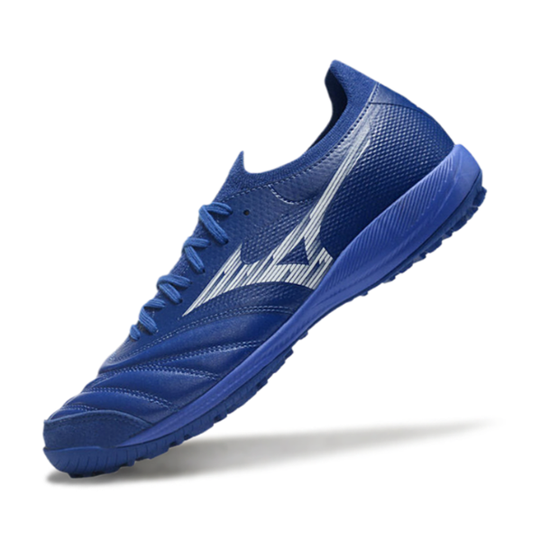Bota de fútbol Mizuno Neo Sala Turf TF azul y blanco
