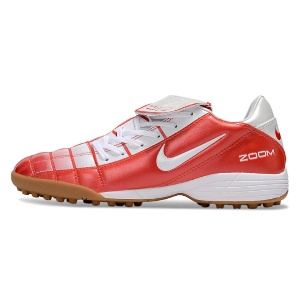 Nike Air Zoom Total 90 III Red and White Turf TF Football Boot