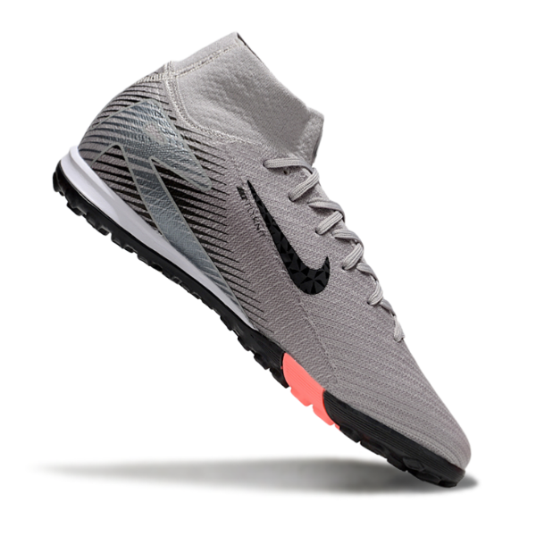 Nike Zoom Mercurial Superfly 10 Elite Gray Turf TF Football Boot
