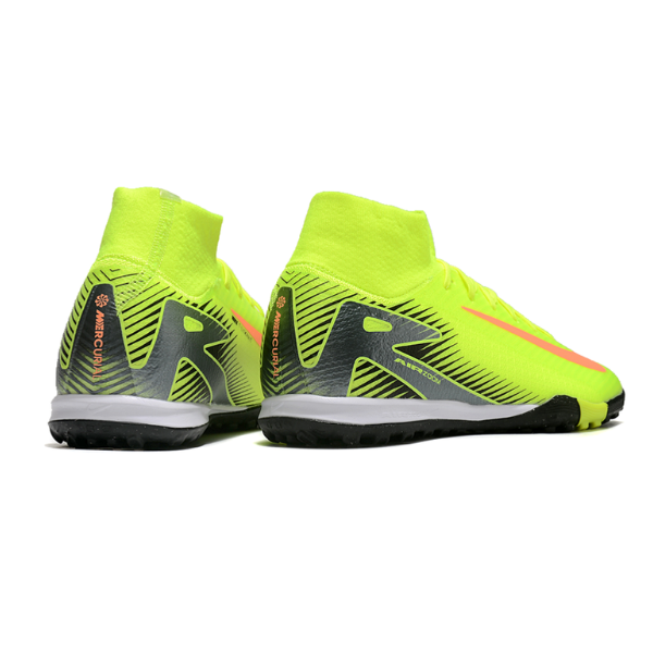 Botas de fútbol Nike Zoom Mercurial Superfly 10 Elite Turf TF amarillas
