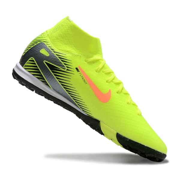 Botas de fútbol Nike Zoom Mercurial Superfly 10 Elite Turf TF amarillas