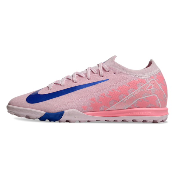 Nike Zoom Mercurial Vapor 16 Elite Pink and Blue Turf TF Football Boot