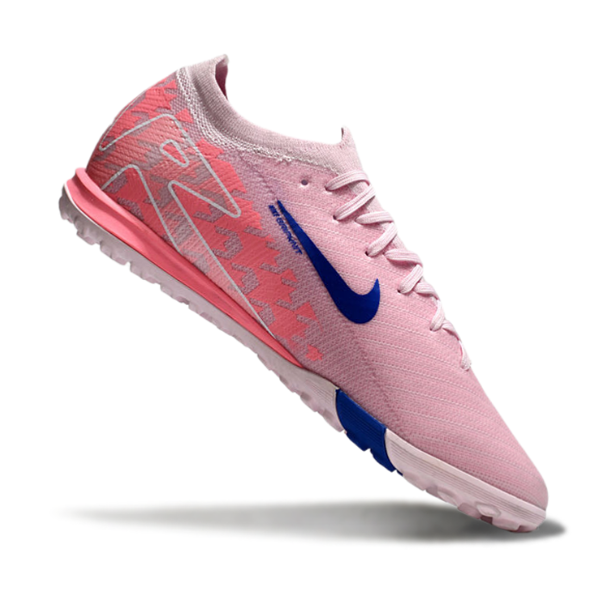 Nike Zoom Mercurial Vapor 16 Elite Pink and Blue Turf TF Football Boot