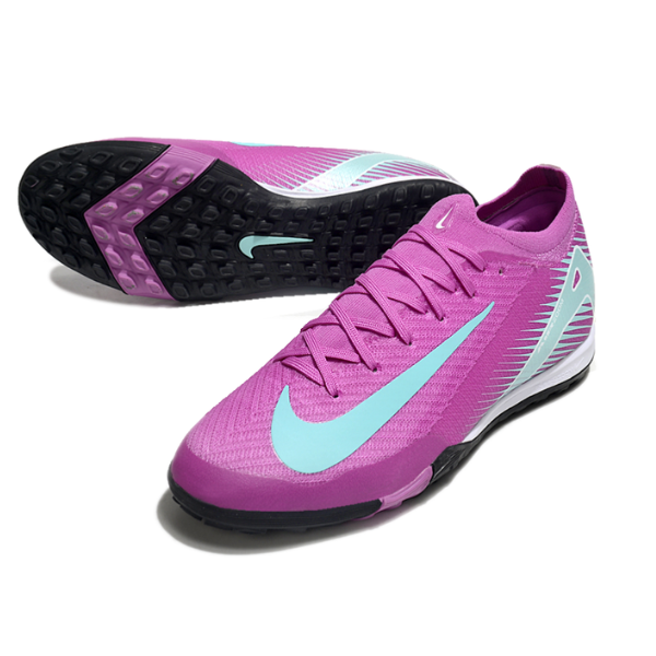Nike Zoom Mercurial Vapor 16 Elite Purple and Light Blue Turf TF Football Boot