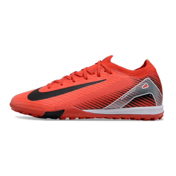 Botas de fútbol Nike Zoom Mercurial Vapor 16 Elite Turf TF rojas y negras