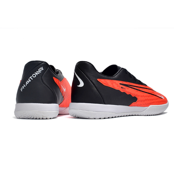 Nike Phantom GX Academy Laceless Black and Red Indoor IC Football Boot