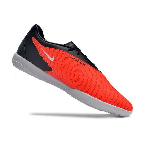 Nike Phantom GX Academy Laceless Black and Red Indoor IC Football Boot