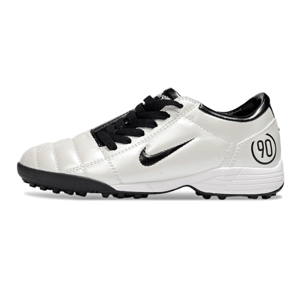 Nike Total 90 III Turf TF White and Black Football Boot