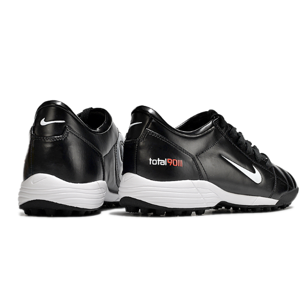 Nike Total 90 III Turf TF Black and White Football Boot