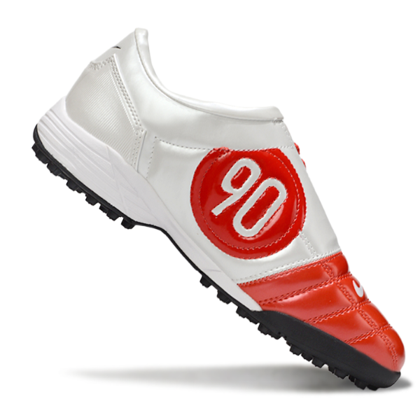 Nike Total 90 III Turf TF Red and White Football Boot