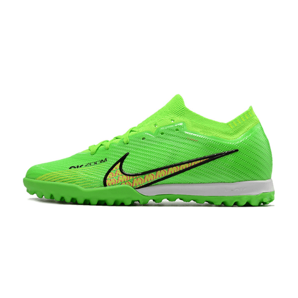 Botas de fútbol Nike Zoom Mercurial Vapor 15 Elite Turf TF verde y amarillo
