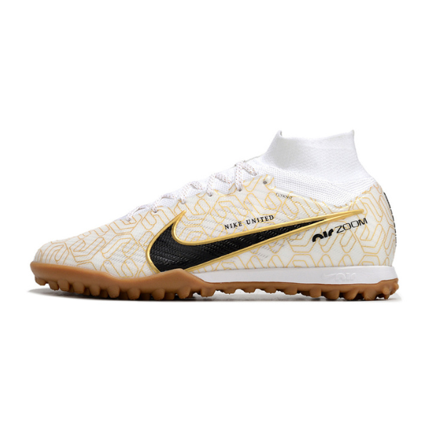 Nike Zoom Mercurial Superfly 9 Elite United Golden Pack Turf TF Football Boot