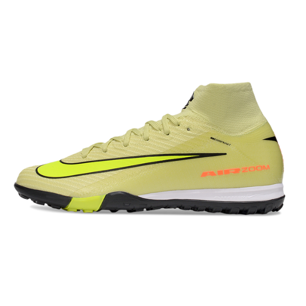 Botas de fútbol Nike Zoom Mercurial Superfly 10 Elite para niños, color amarillo, para césped artificial (TF)