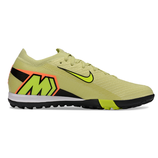 Botas de fútbol Nike Zoom Mercurial Vapor 16 Elite Turf TF para niños, color amarillo