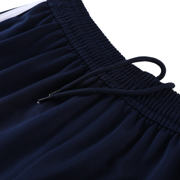 Conjunto de entrenamiento azul Adidas: camiseta y pantalón corto