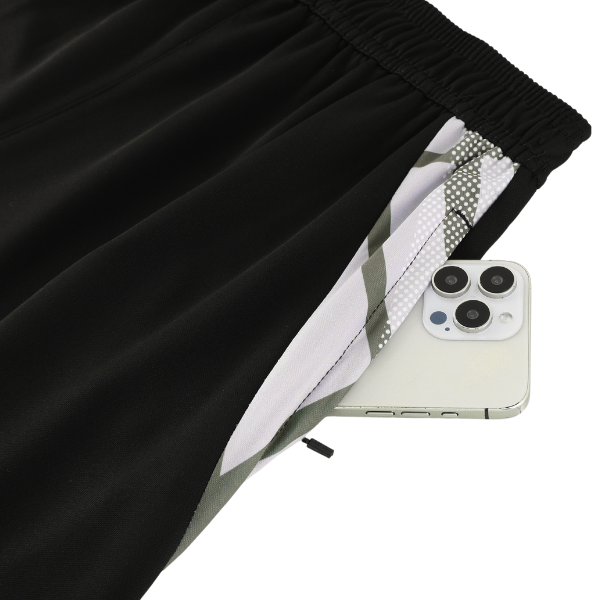 Conjunto de entrenamiento Adidas Green de camiseta y pantalones cortos