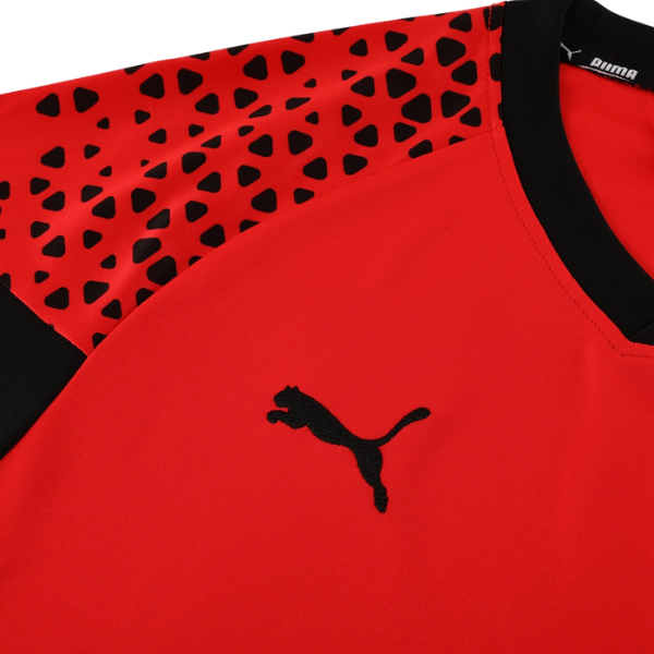 Puma Red and Black Training Set T-Shirt and Pants