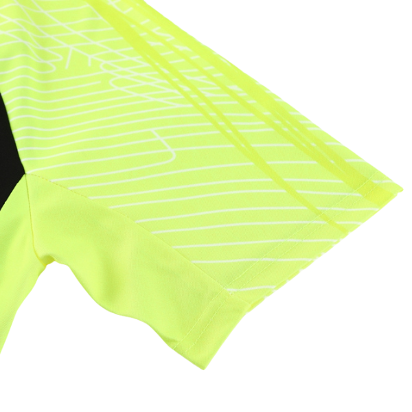 Nike Black and Light Green Training Set T-Shirt and Shorts