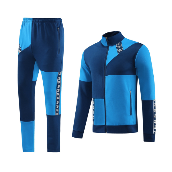 Chaqueta y pantalones Adidas Blue Cold Set