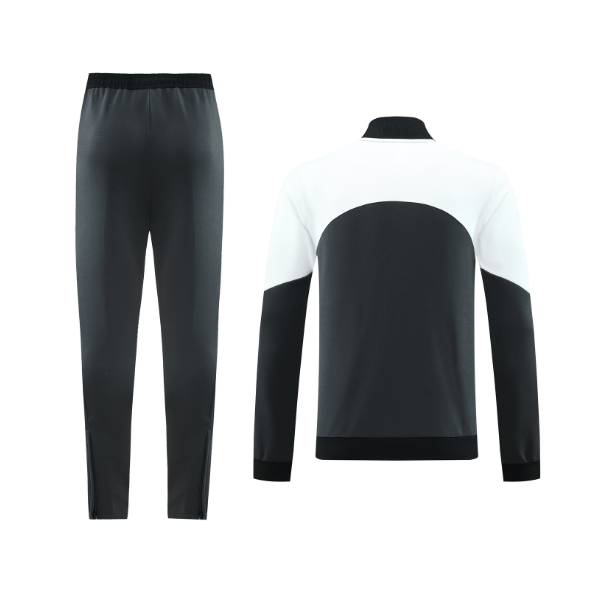 Chaqueta y pantalón Adidas Cold Set negro, blanco y gris