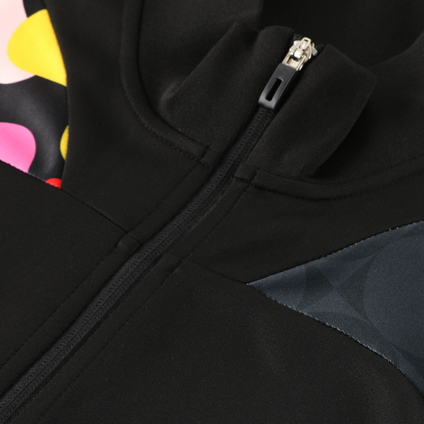 Chaqueta y pantalones Adidas Black and Colorful II Cold Set