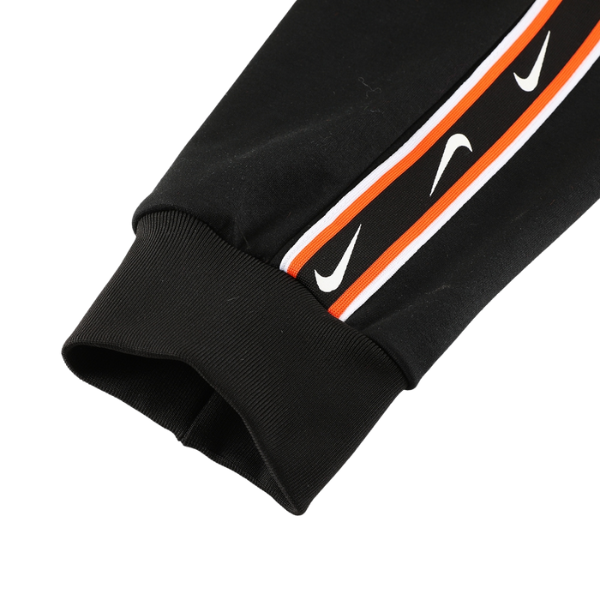 Nike Black Gray and Orange Cold Set Jacket and Pants