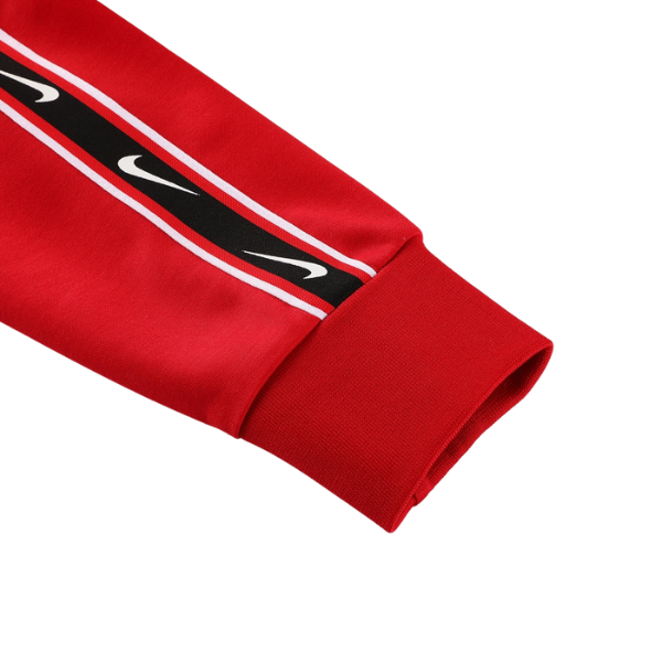 Nike Red and Black Cold Set Jacket and Pants