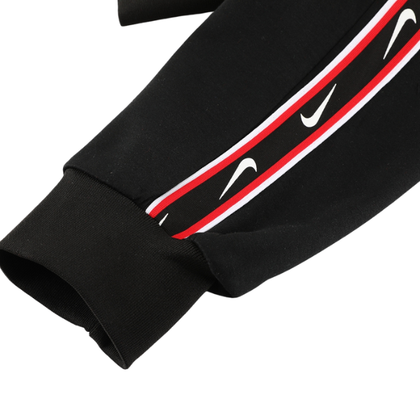 Nike Red and Black Cold Set Jacket and Pants