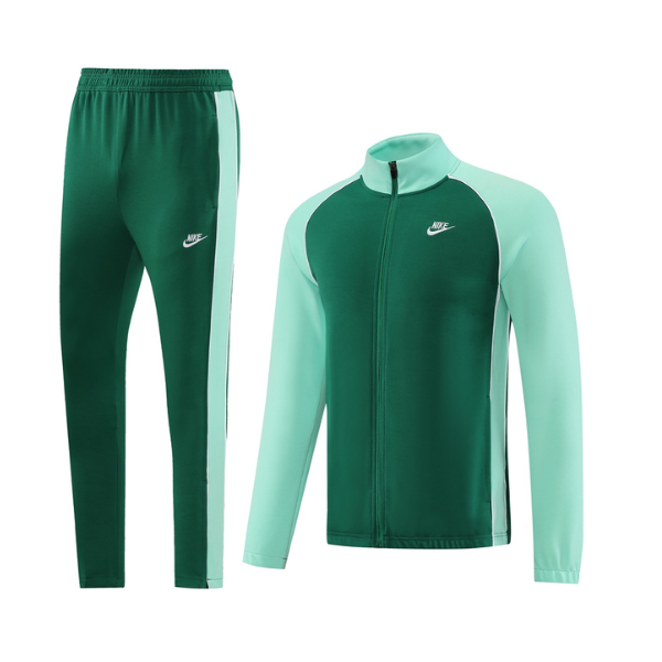 Chaqueta y pantalones Nike Green Cold Set