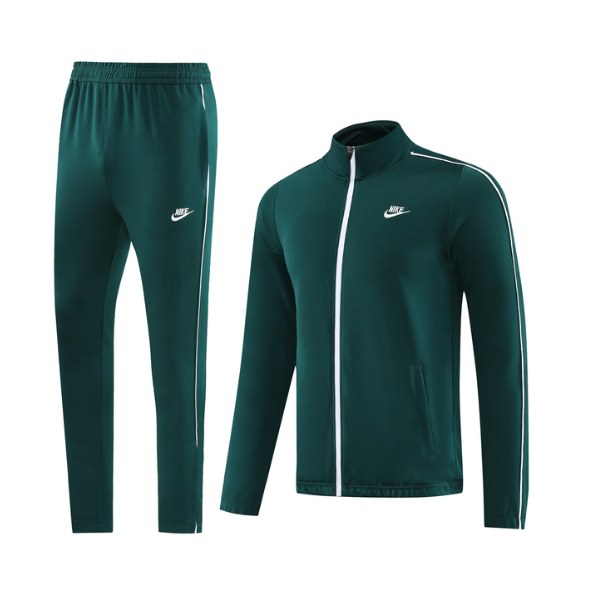 Chaqueta y pantalones Nike verde oscuro Cold Set