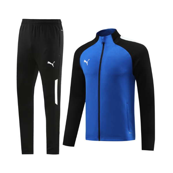 Puma Blue Black Cold Set Jacket and Pants