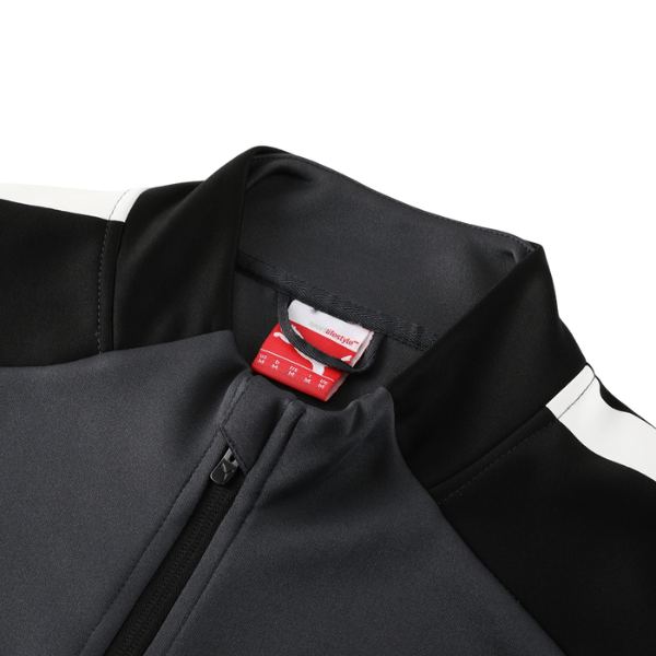 Puma Gray and Black Cold Set Jacket and Pants