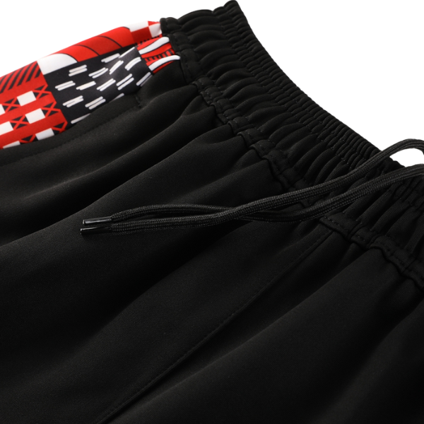 Puma Black Red and Gray Cold Set Jacket and Pants