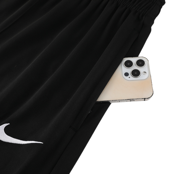 Nike Black Cold Set Quarter-Zip Top and Pants