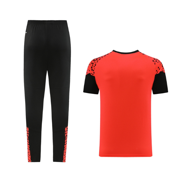 Puma Training Orange Black Training Set T-Shirt and Pants
