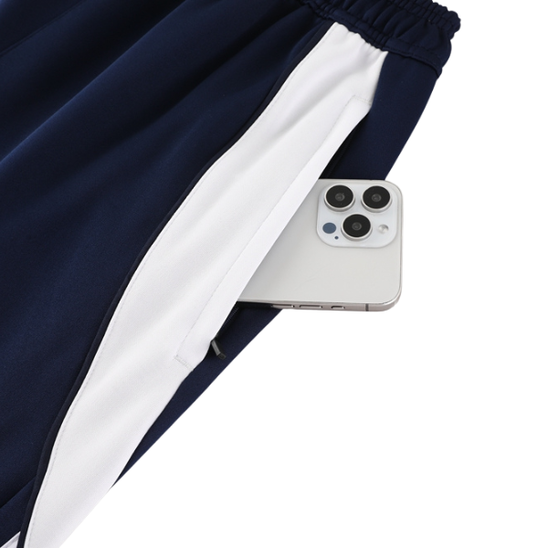 Chaqueta y pantalón Adidas azul y blanco Cold Set