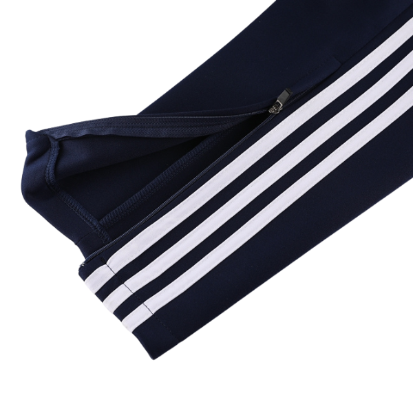 Chaqueta y pantalón Adidas azul y blanco Cold Set