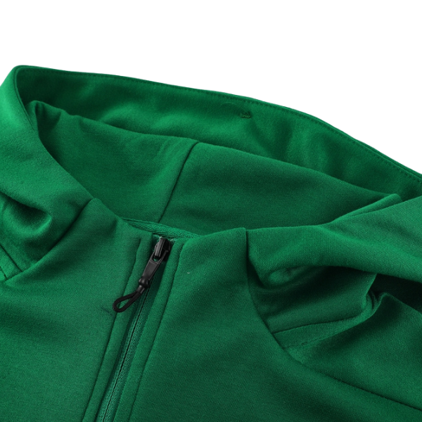 Abrigo y pantalones verdes Adidas Cold Set
