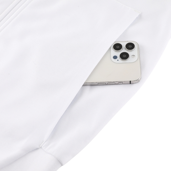 Conjunto de chaqueta y pantalones blancos Adidas Cold Set