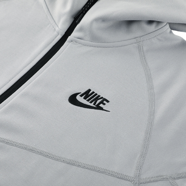 Nike Tech Fleece Gray Cold Set Coat and Pants