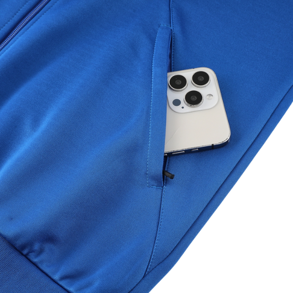 Chaqueta y pantalón Adidas azul, verde, blanco y rojo Cold Set