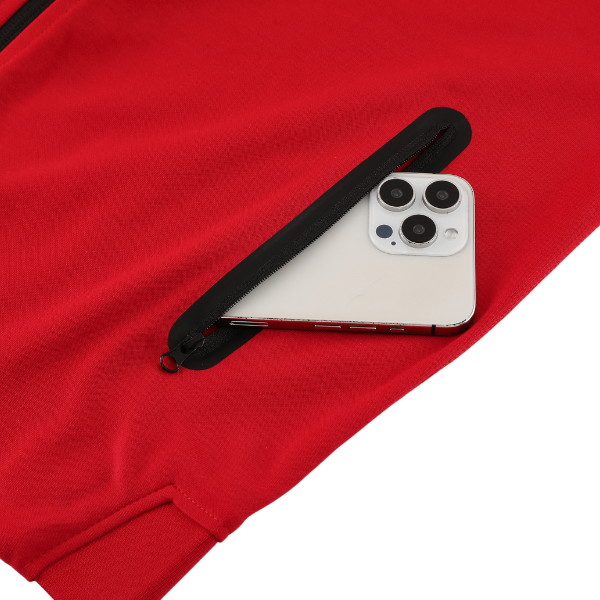 Conjunto de chaqueta y pantalón Nike Cold Red y negro