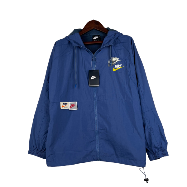 Chaqueta cortavientos azul Nike