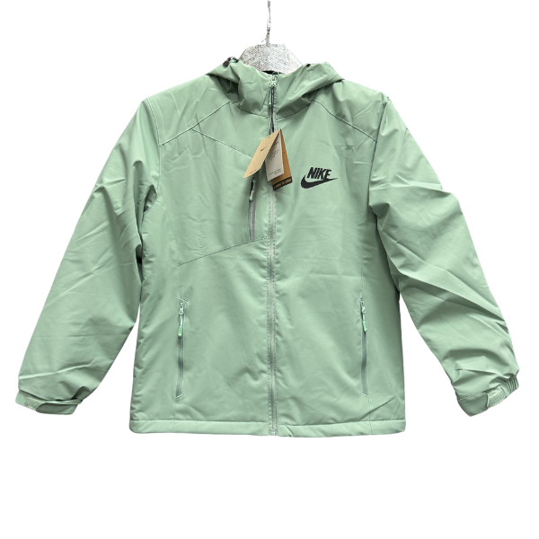 Chaqueta cortavientos verde claro de Nike
