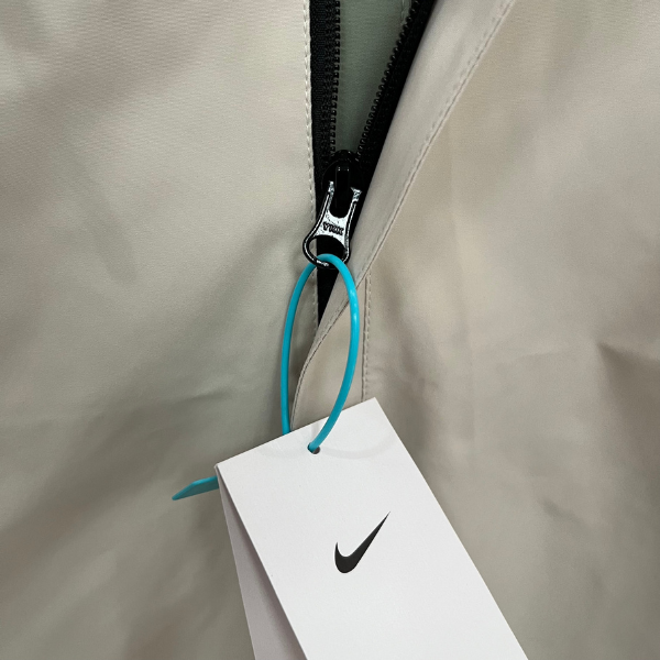 Nike Green and Beige Windbreaker Jacket
