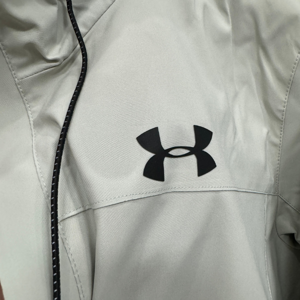 Under Armor Grey Windbreaker Jacket