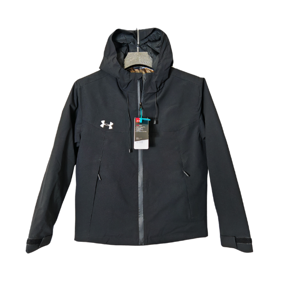 Chaqueta cortavientos negra Under Armour